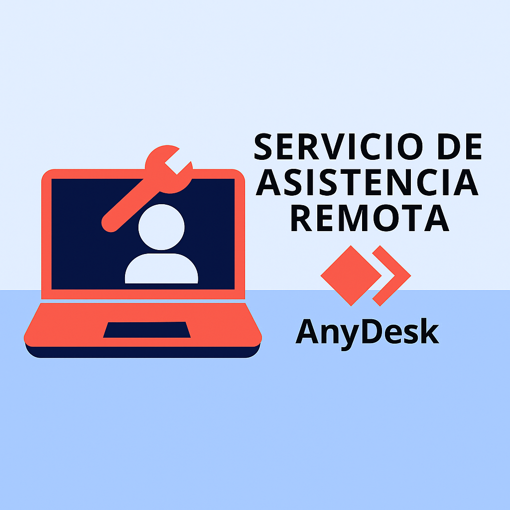 Asistencia remota con AnyDesk